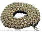 10K Yellow Gold Men Necklace Byzantine Chain 28" Inch 10MM