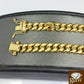 10k Yellow Gold Miami Cuban Bracelet 7mm 9 Inch Box Lock strong REAL 10KT GOLD!!