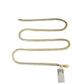 10K Yellow Gold Cuban Curb Chain Necklace 4mm 20 Inch REAL 10kt Diamond Cuts