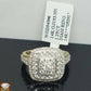 14k White Yellow Gold Ladies 1.25CT Diamond Ring Women SIZE 7 Band ,GENUINE REAL