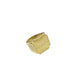 10K Yellow Gold Mens Last Supper Ring Signet Religious Band Bold Statement