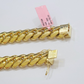 13mm Solid 14k Yellow Gold bracelet Miami Cuban Link 8 Inch Mens REAL 14kt HEAVY
