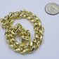 10K Yellow Gold Bracelet Royal Miami Cuban Link 9 inch Bracelet 13mm Real