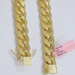 13mm Solid 14k Yellow Gold bracelet Miami Cuban Link 8 Inch Mens REAL 14kt HEAVY
